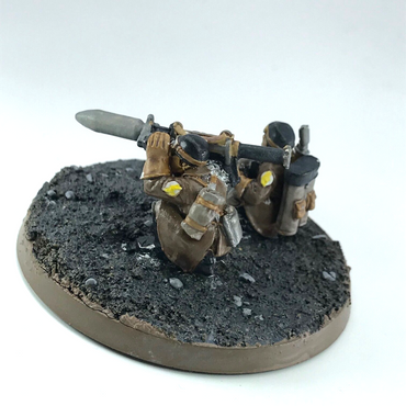 Steel Legion Rocket Launcher Team Imperial Guard - Warhammer 40K Painted C2814