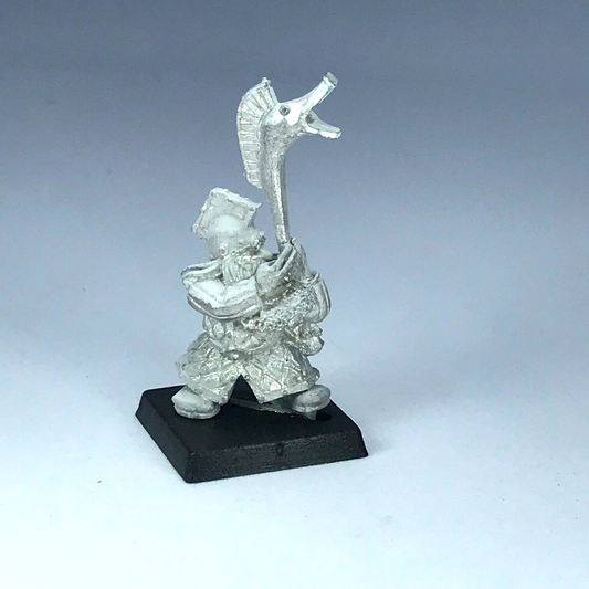 Dwarf Thunderer Musician - Citadel Warhammer Fantasy Classic Metal X3505