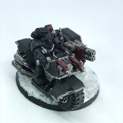 Space Marines Attack Bike - Warhammer 40K Painted Games Workshop C141