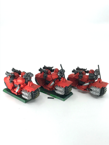 Blood Angels Space Marines Bike Squad - Varying Condition - Warhammer 40K C4695