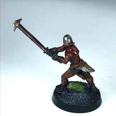 Uruk Hai Beserker LOTR - Warhammer / Lord of the Rings Painted Metal X1053