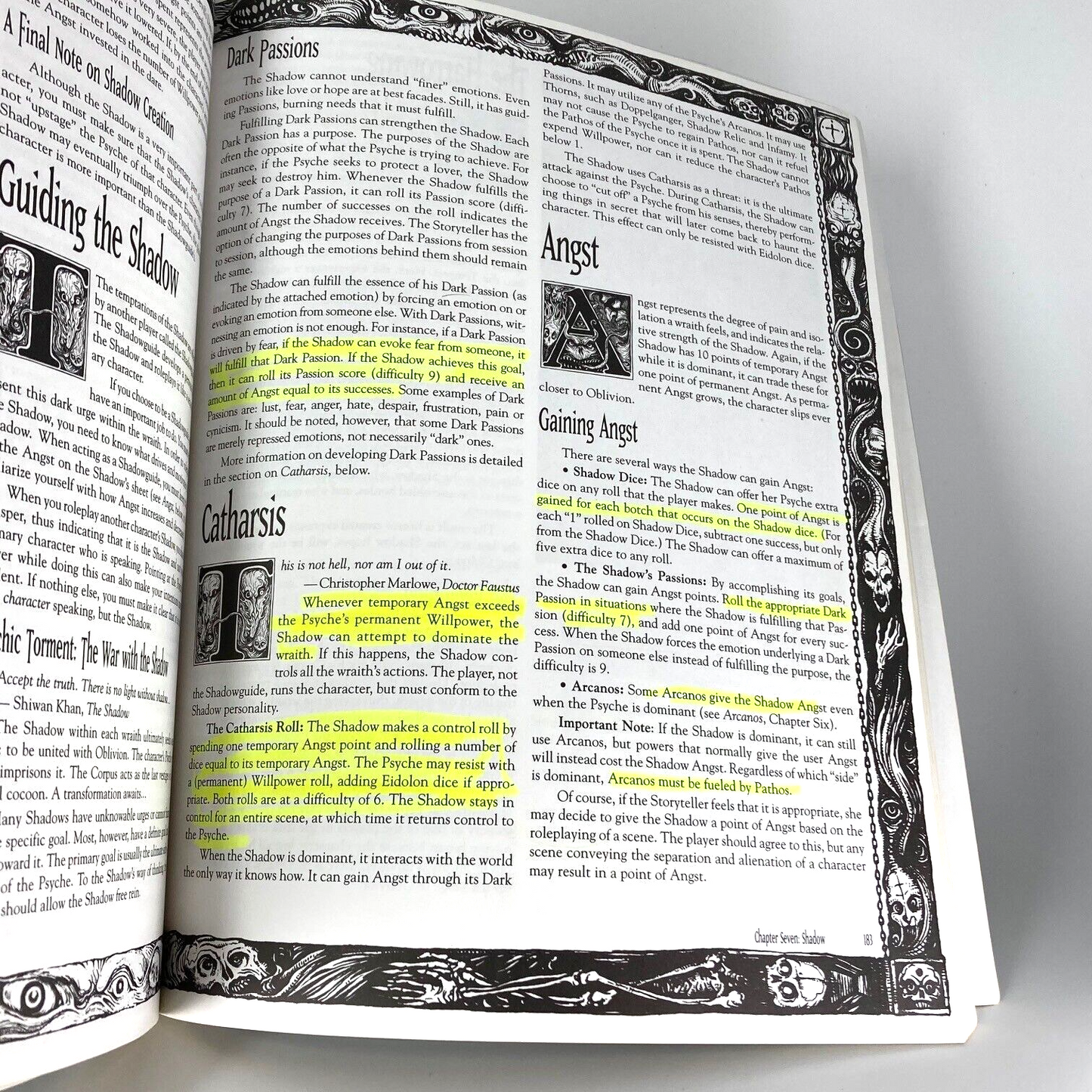 Wraith: The Oblivion RPG Guide Book - Mark Rein Hagen 1994 - White Wolf M954