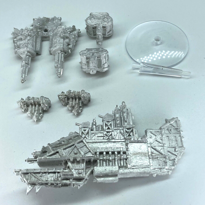 Ork Terror Ship - Battlefleet Gothic Warhammer Games Workshop Metal X10123