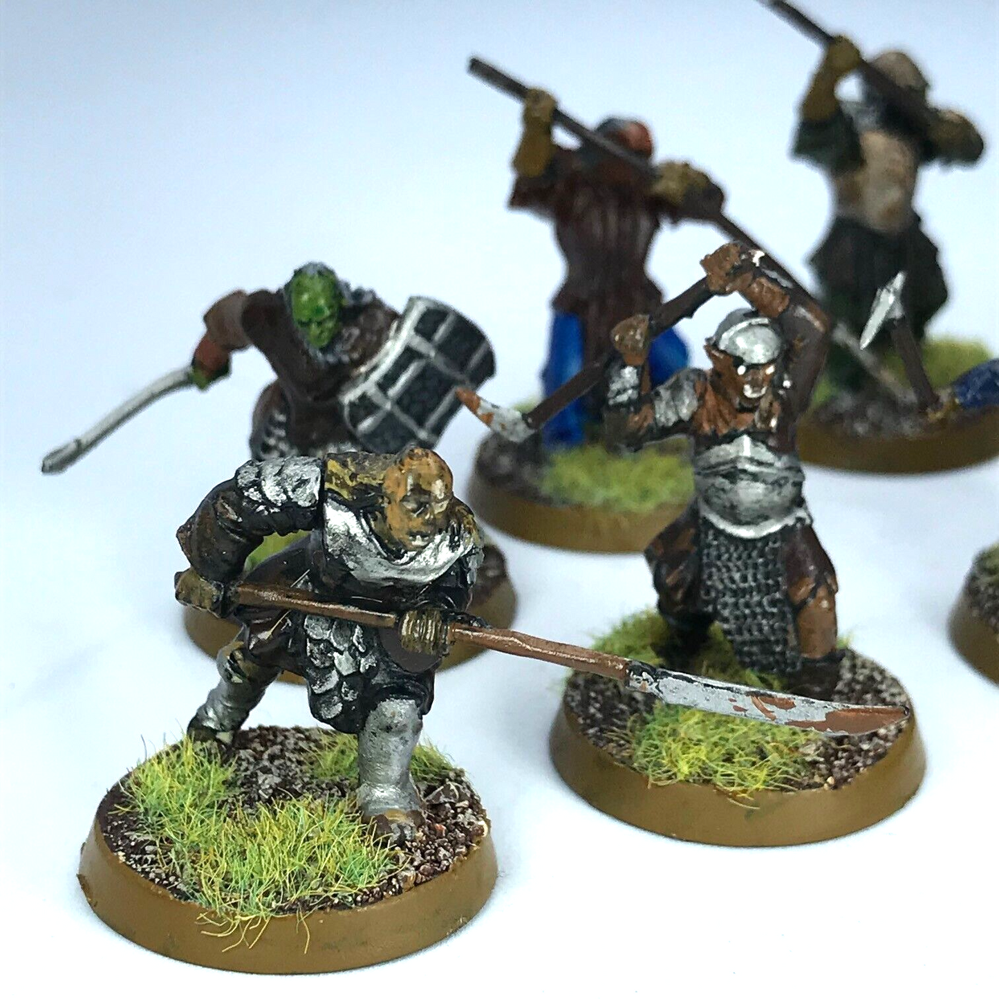 Mordor Orc Warriors - Painted - LOTR / Warhammer / Lord of the Rings C1914