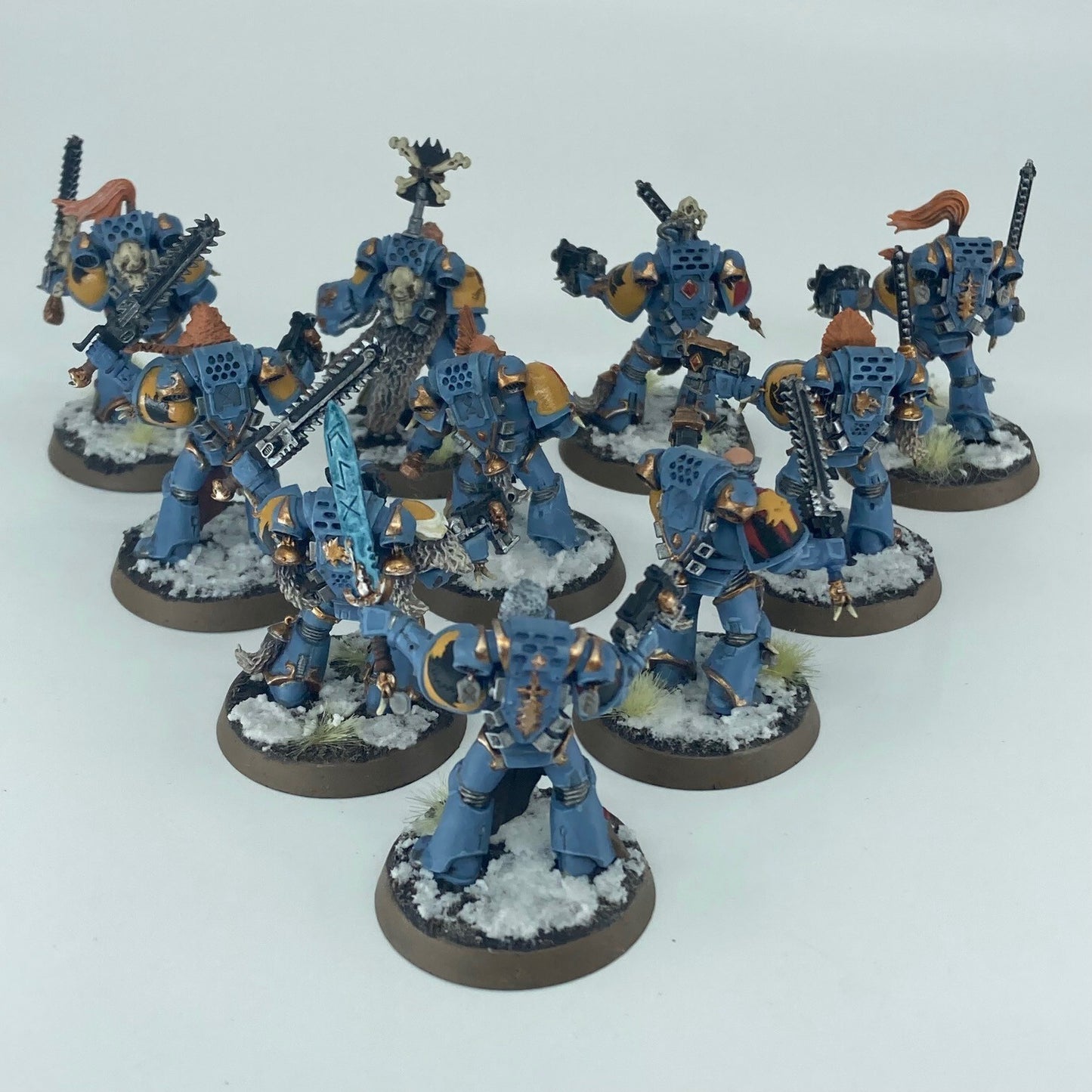 Blood Claws Squad - Space Wolves Space Marines - Painted Warhammer 40K GW C6249