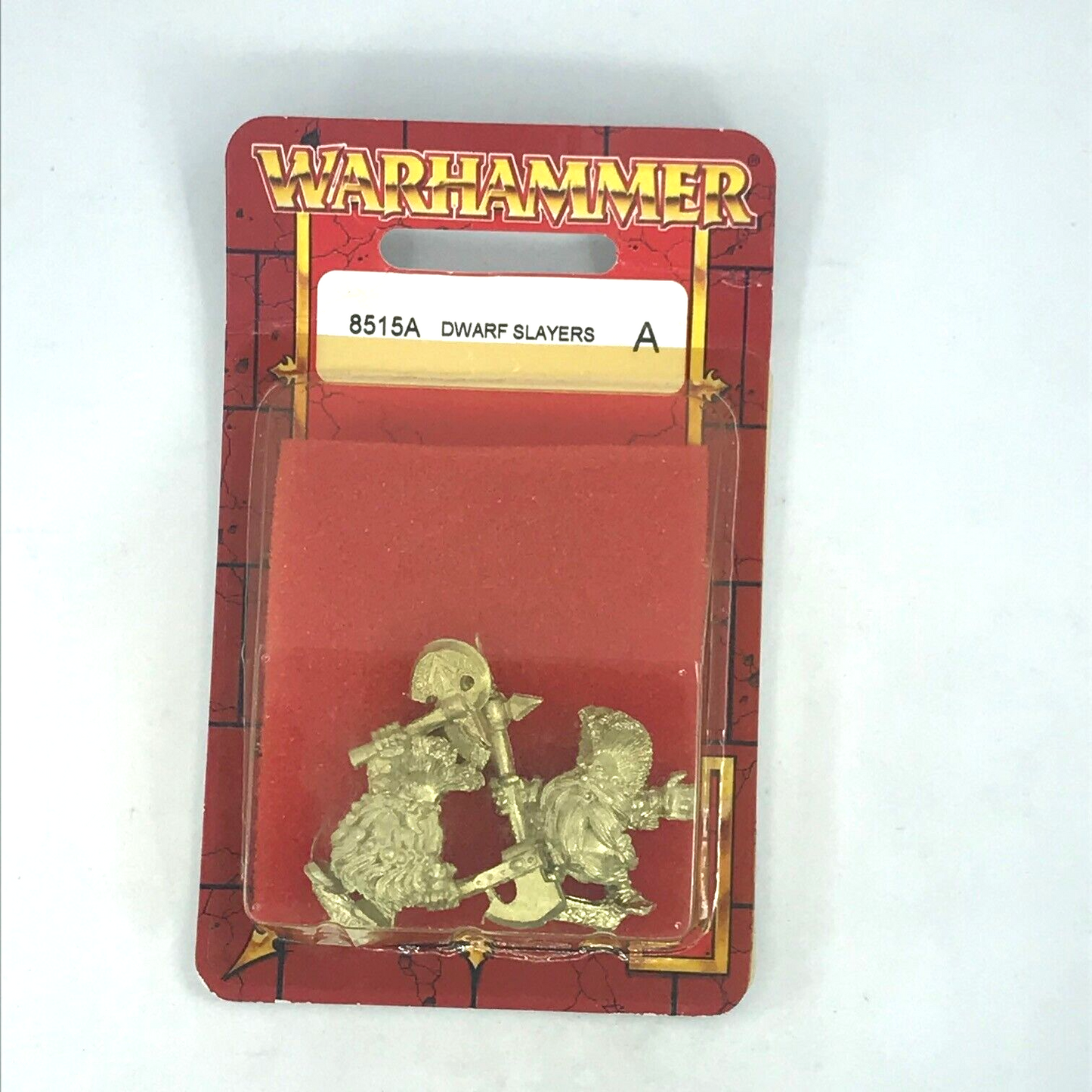 Metal Dwarf Troll Slayers Blister - Warhammer Fantasy C1895