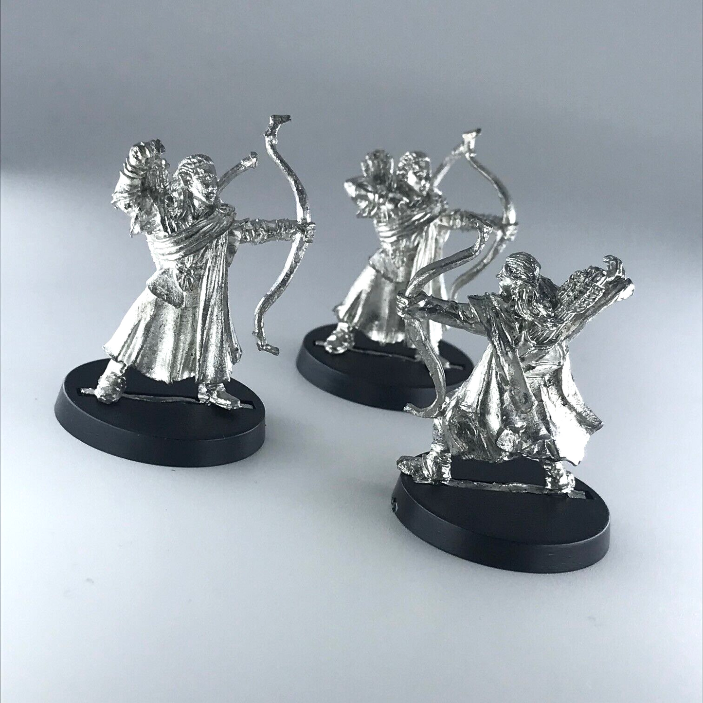 Lothlorien Wood Elf Archers Elves - Warhammer / Lord of the Rings Metal X3283