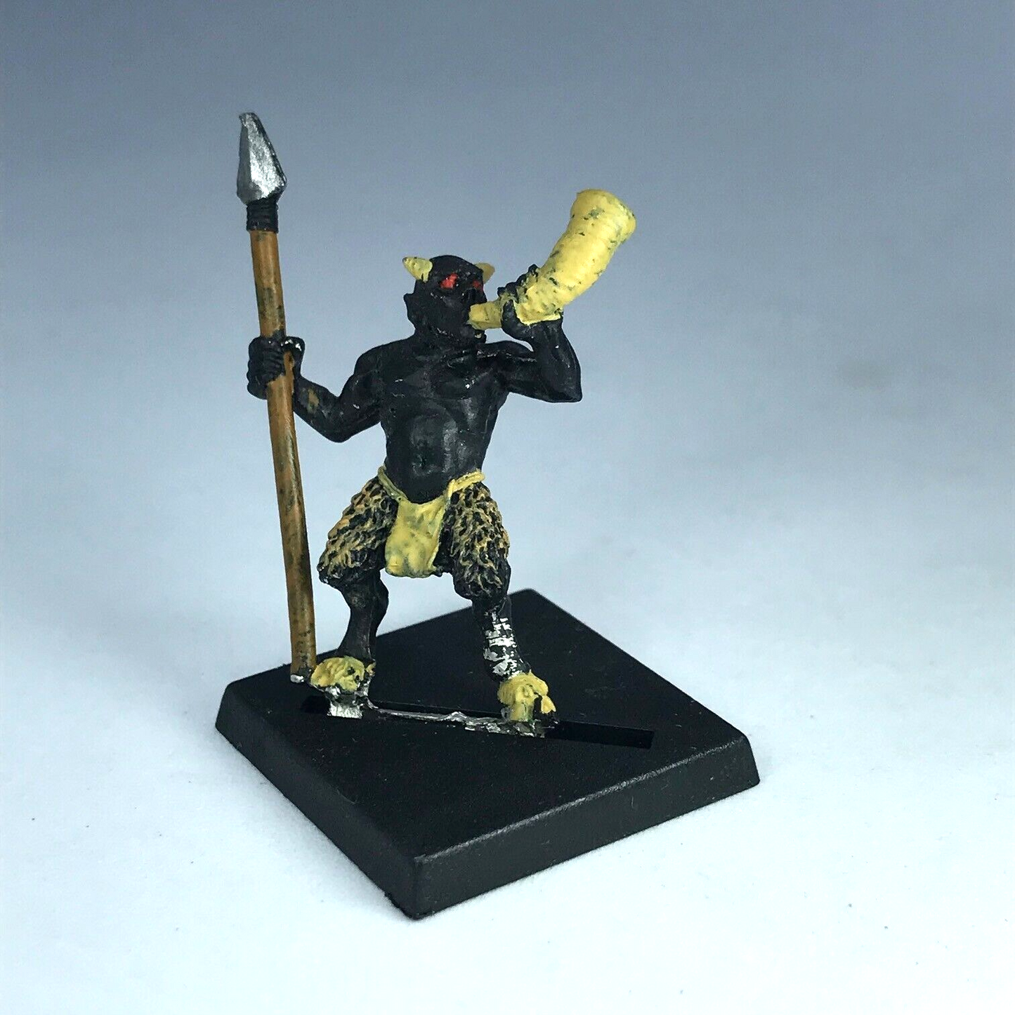 Classic Metal Ungor Musician Chaos Beastmen - Warhammer Fantasy X10949