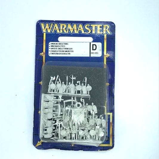 Metal Undead Skeleton Infantry - OOP - Warmaster Warhammer C343