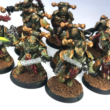 Death Guard Plague Marines Chaos Space Marines - Painted - Warhammer 40K C153