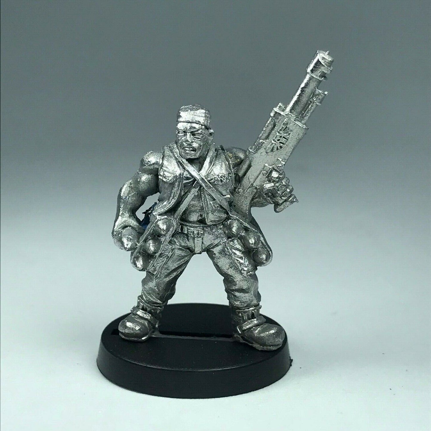 Metal Catachan Rocket Launcher Loader Imperial Guard - Warhammer 40K X6900