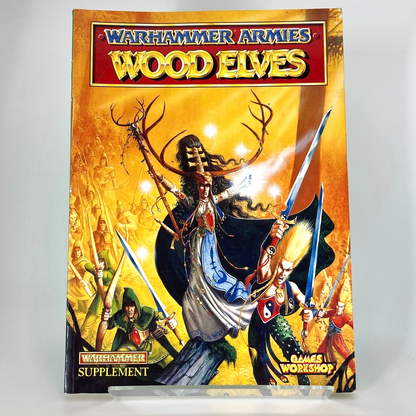 Wood Elves Rulebook - 4th Edition - Warhammer Fantasy Games Workshop M1185