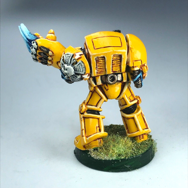 Metal Imperial Fist Terminator Space Marines - Painted - Warhammer 40K X2649