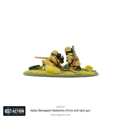 Italian Bersaglieri Elefantino Anti-Tank Gun - Warlord Games Bolt Action