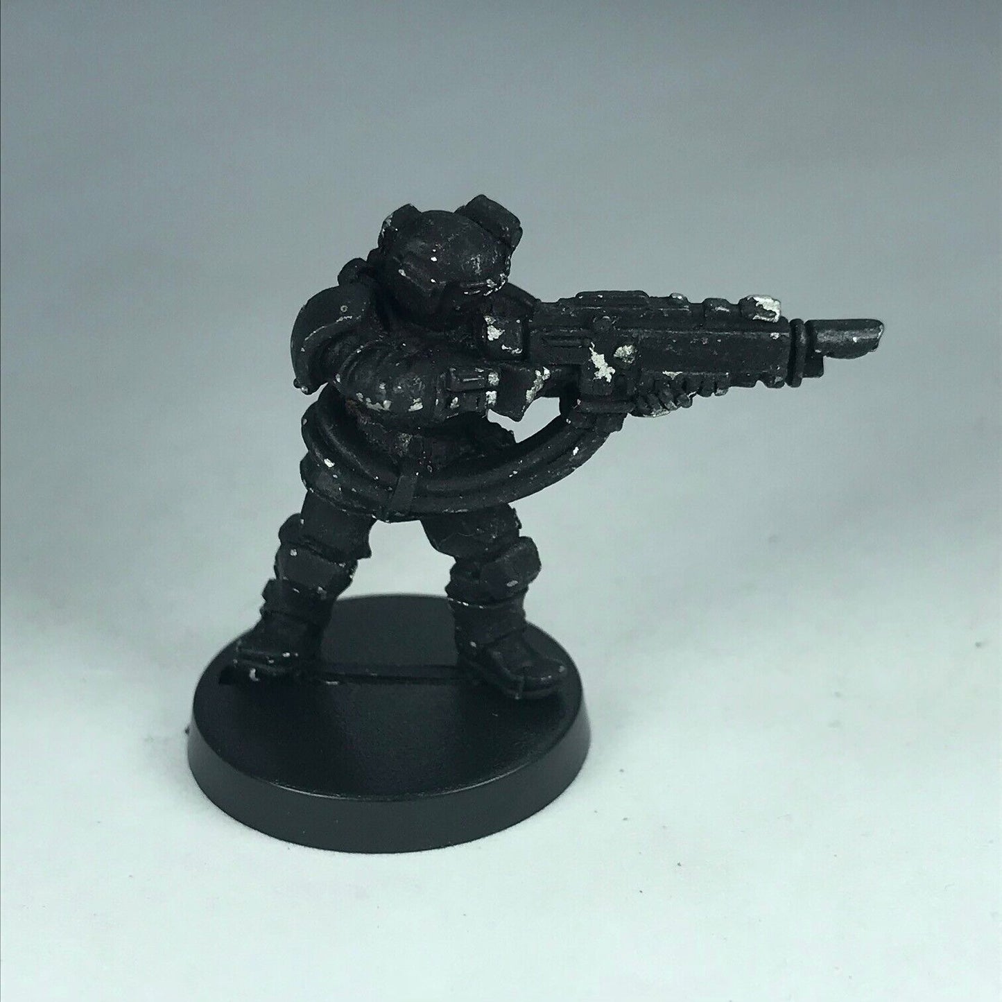 Metal Imperial Guard Kasrkin Stormtrooper Rifleman - Warhammer 40K X9404