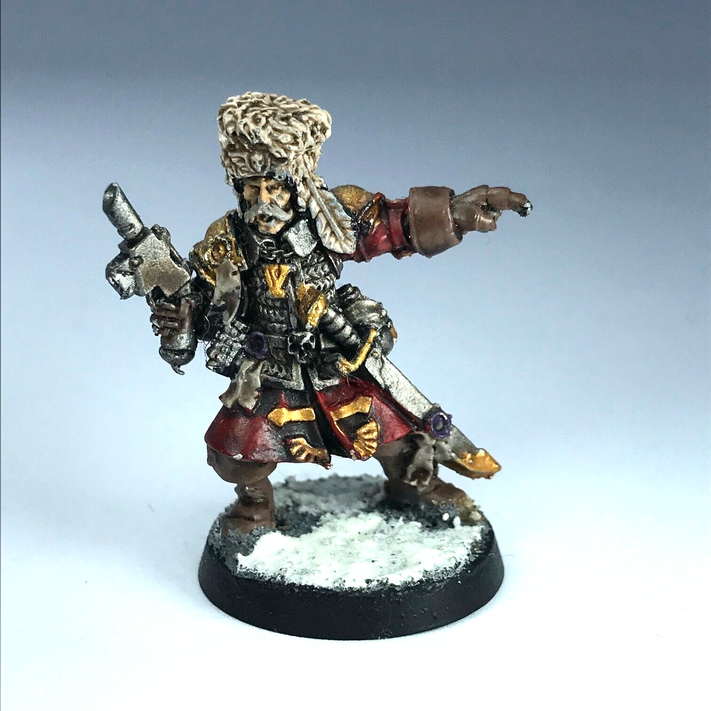 Vostroyan Guard Sergeant Imperial Guard - Painted - Warhammer 40K X12672