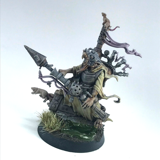 Skaven Warlock Bombardier - Warhammer Age of Sigmar Painted GW X2729