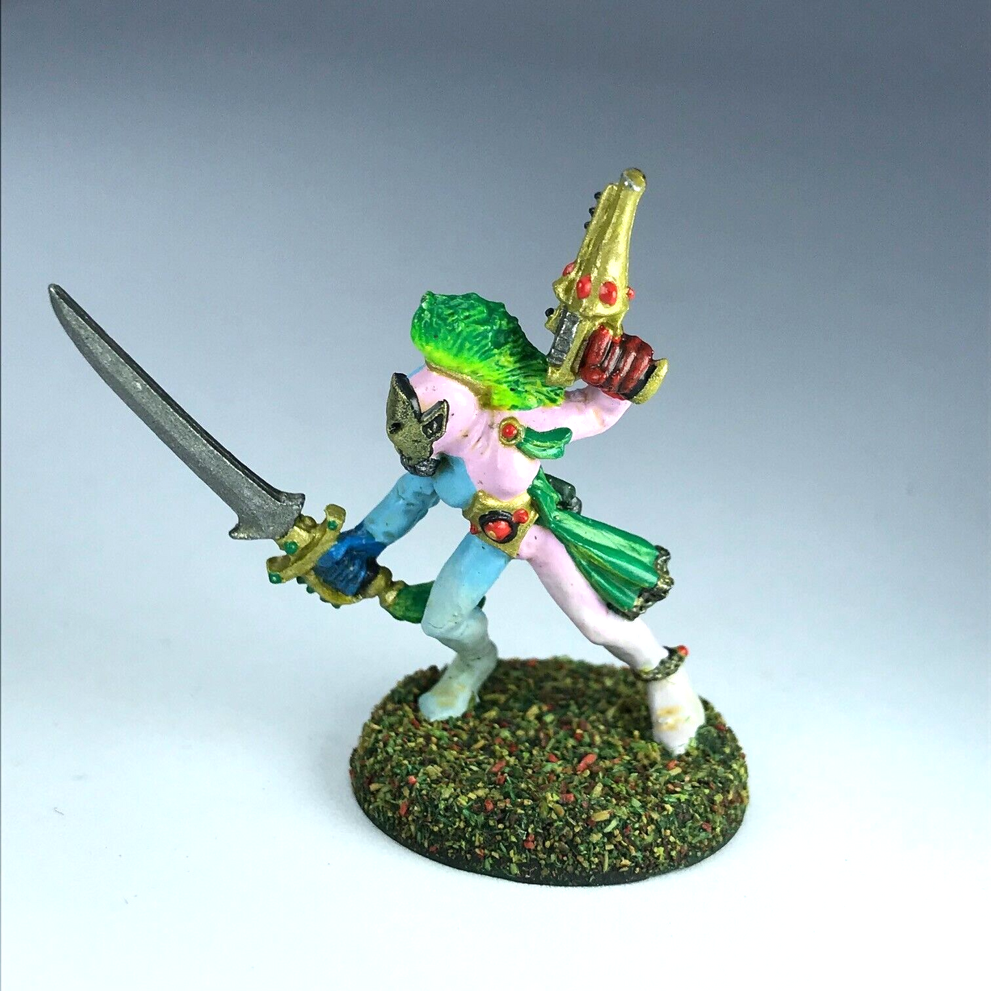 Classic Metal Eldar Harlequin Troupe Aeldari - Painted - Warhammer 40K X11797