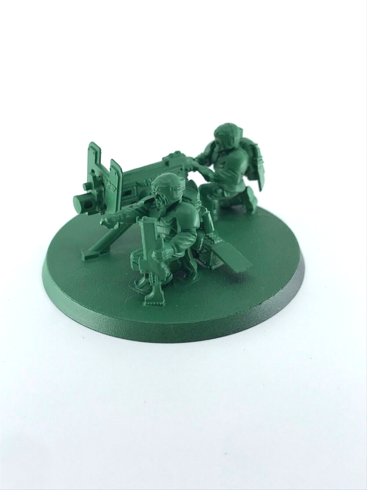 Cadian Heavy Bolter Team Imperial Guard - Painted - Warhammer 40K C1171