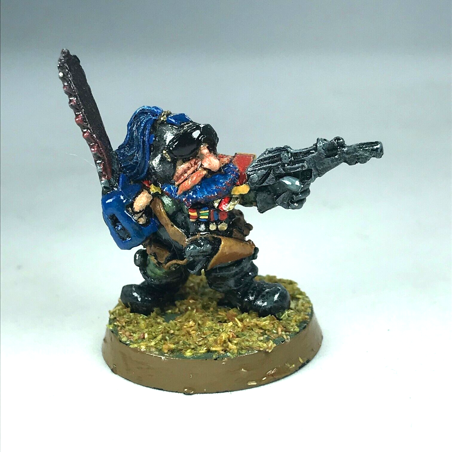 Classic metal space dwarf squat - painted - warhammer 40k x3587