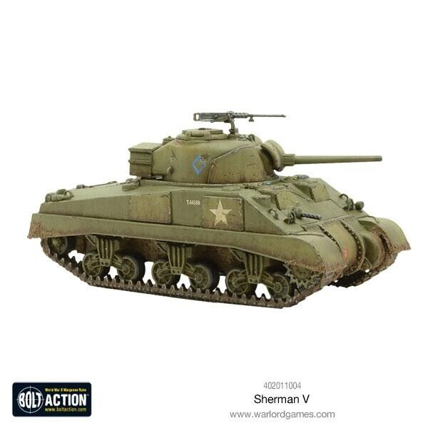 Sherman V Medium Tank - Warlord Games Bolt Action Miniatures