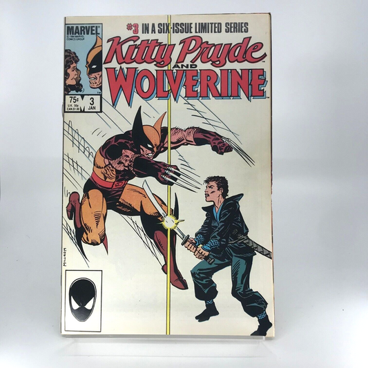 Kitty Pryde & Wolverine Issue 3 - Original Vintage Comic - Marvel Comics D114