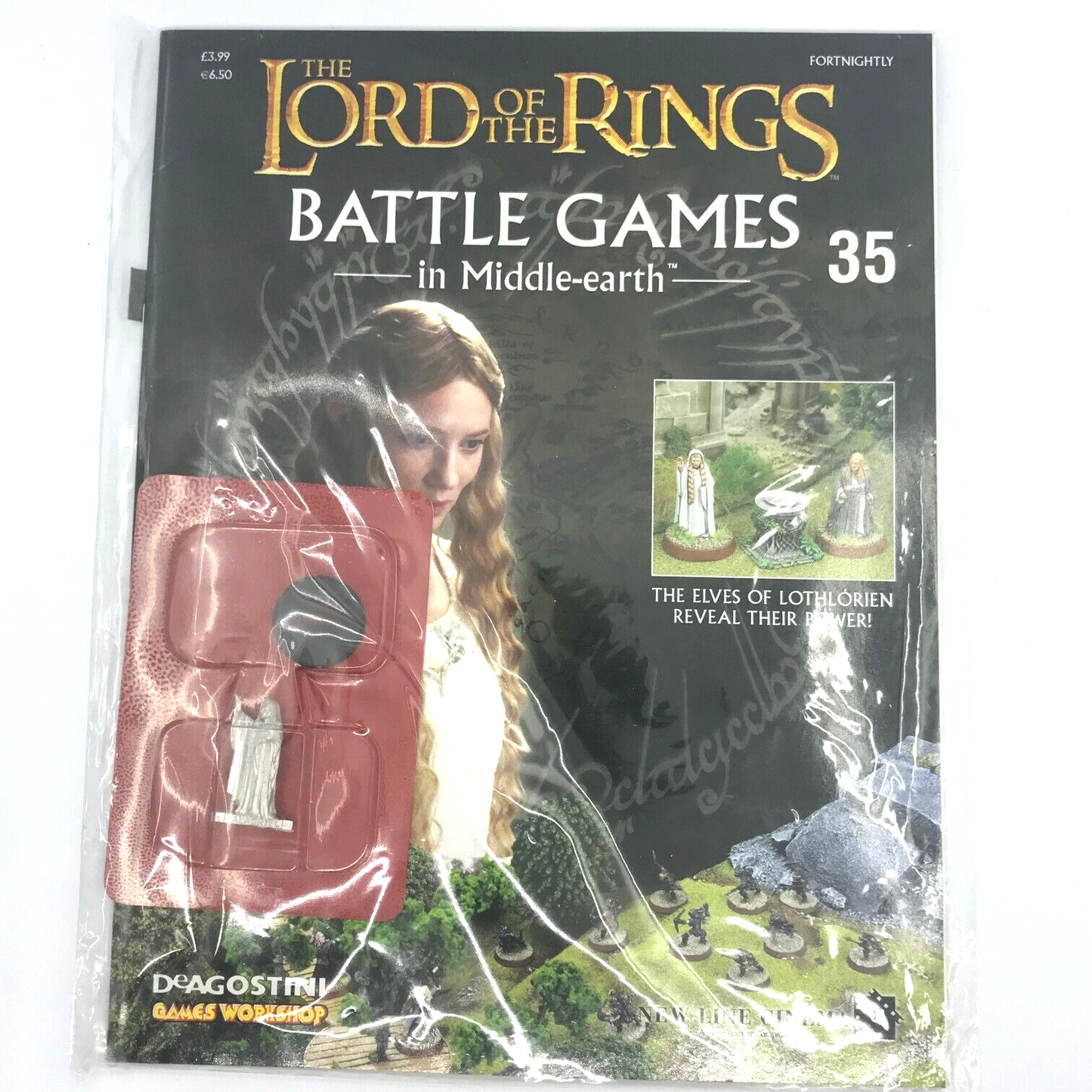 LOTR Magazine 35 - Galadriel Elf - LOTR Warhammer Lord of the Rings W30