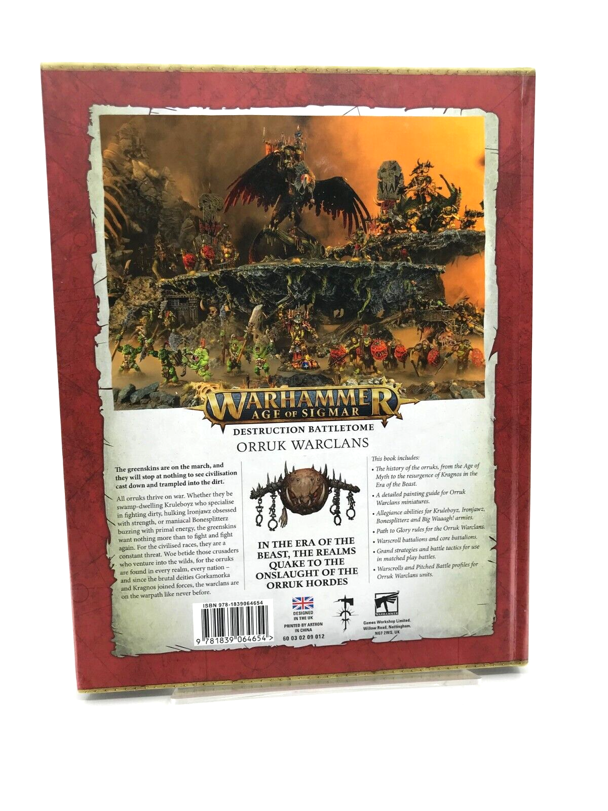 Orruk Warclans Battletome Codex Guide Book - Warhammer Age of Sigmar M538