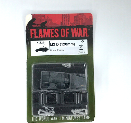 Arab Israel War M3 D120mm Mortar Half Track Blister Flames of War C1638