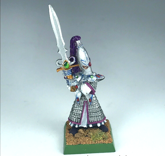 High Elves Swordmaster of Hoeth - Warhammer Fantasy Classic Painted Metal X580