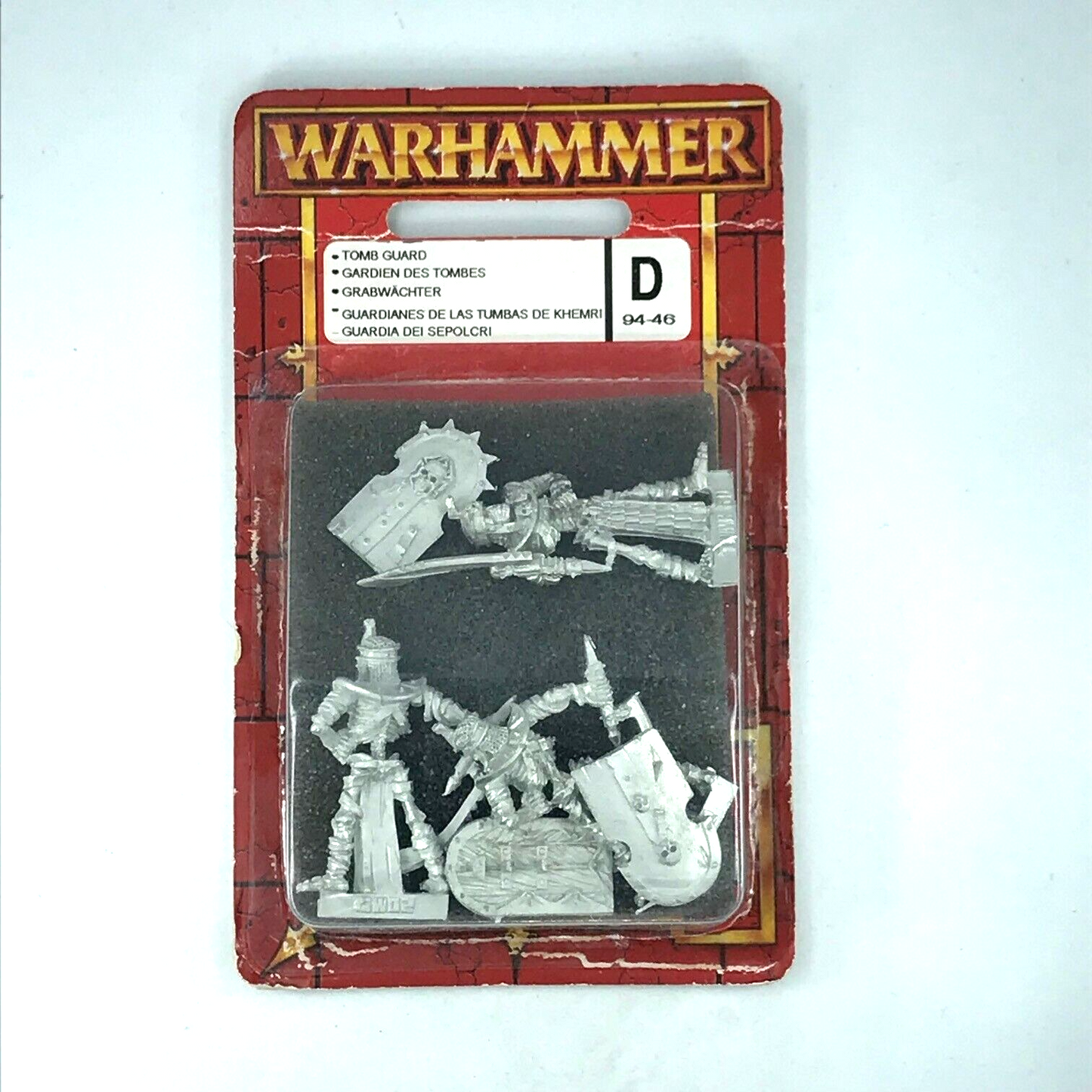 Metal Tomb King Tomb Guard Blister - Warhammer Fantasy C334