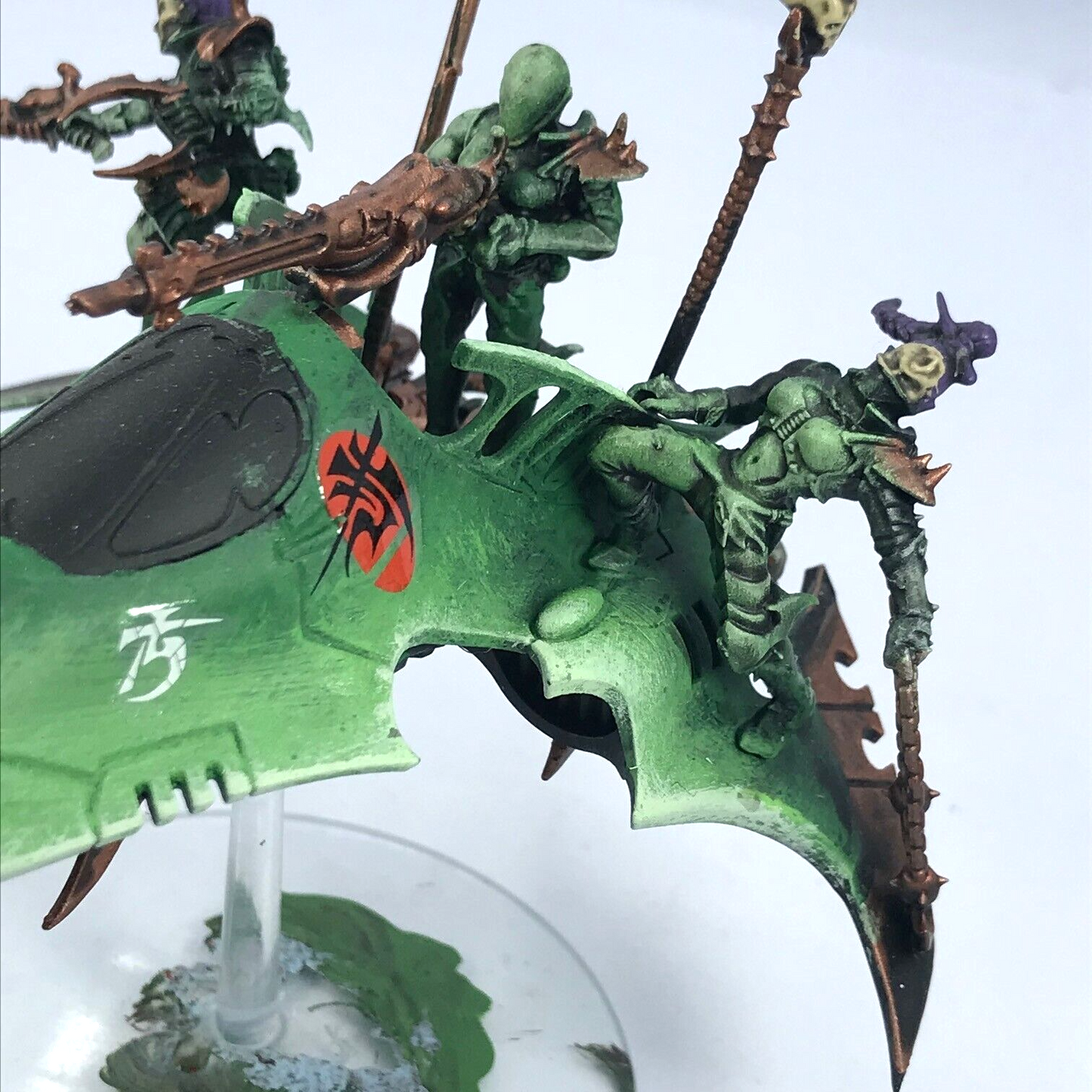 Drukhari Dark Eldar Venom Skycraft Flyer - Painted - Warhammer 40K