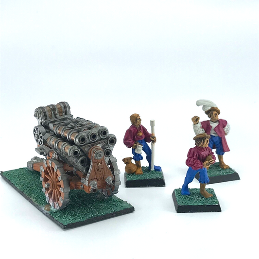 The Empire Hellblaster Volley Gun & Crew Warhammer Fantasy Games Workshop C5076