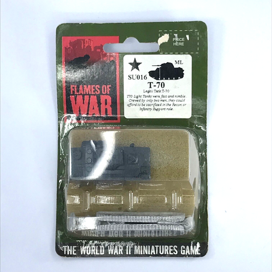 WW2 Allied Soviet T-70 Tank - Blister - Flames of War C2883