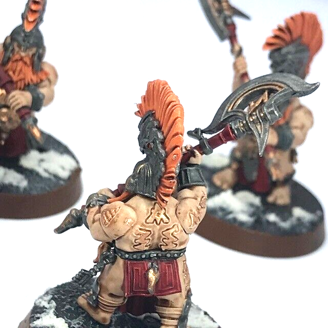 Hearthguard Berzerkers Fyreslayers - Painted - Warhammer Age of Sigmar GW C846