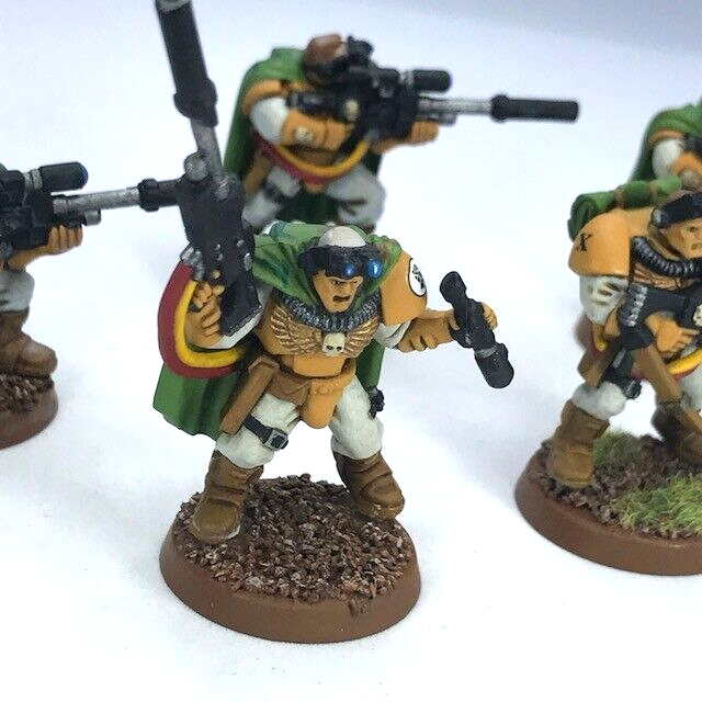 Imperial Fists Sniper Scout Squad Space Marines - Warhammer 40K Painted C4769