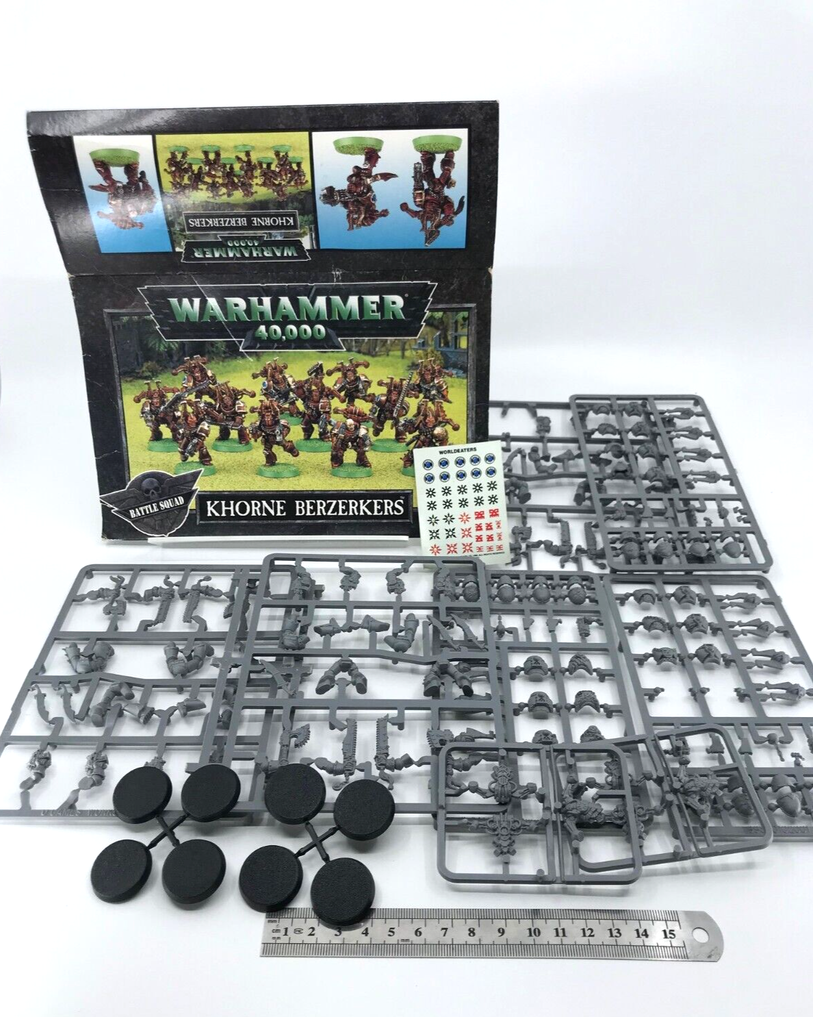 Classic Khorne Beserkers Chaos Space Marines Warhammer 40K Games Workshop TR5