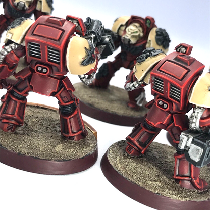 Blood Angels Terminator Squad Space Marines - Painted - Warhammer 40K C3811