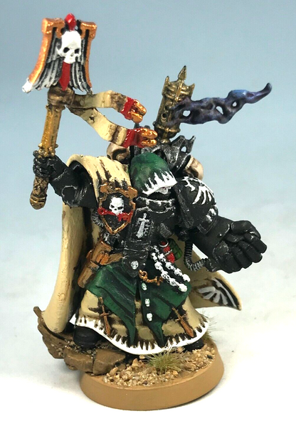 Painted Dark Angels Chaplain Space Marines - Warhammer 40K X7433