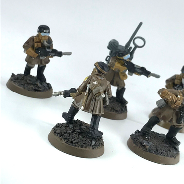 Steel Legion Infantry Squad Imperial Guard - Warhammer 40K - Chipped Paint C3700