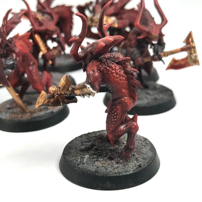 Custom Daemons Of Khorne Bloodletters Chaos - Warhammer Age of Sigmar C2503