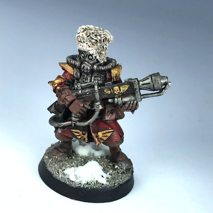 Metal Vostroyan Guard Flamethrower Imperial Guard Painted - Warhammer 40K X12665