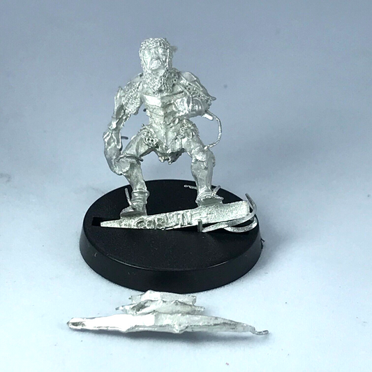 Moria Goblin Armoured Warrior LOTR - Warhammer / Lord of the Rings Metal X9474