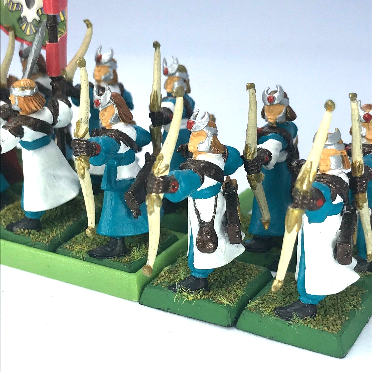 Classic High Elves Elf Archer Regiment - Painted - Warhammer Fantasy