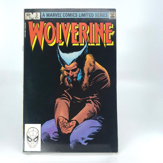 Wolverine Limited Series Issue 3 - Original Vintage Comic - Marvel Comics D120