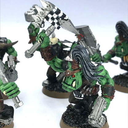 Space Ork Nob Nobz Orks - Painted - Warhammer 40K C484
