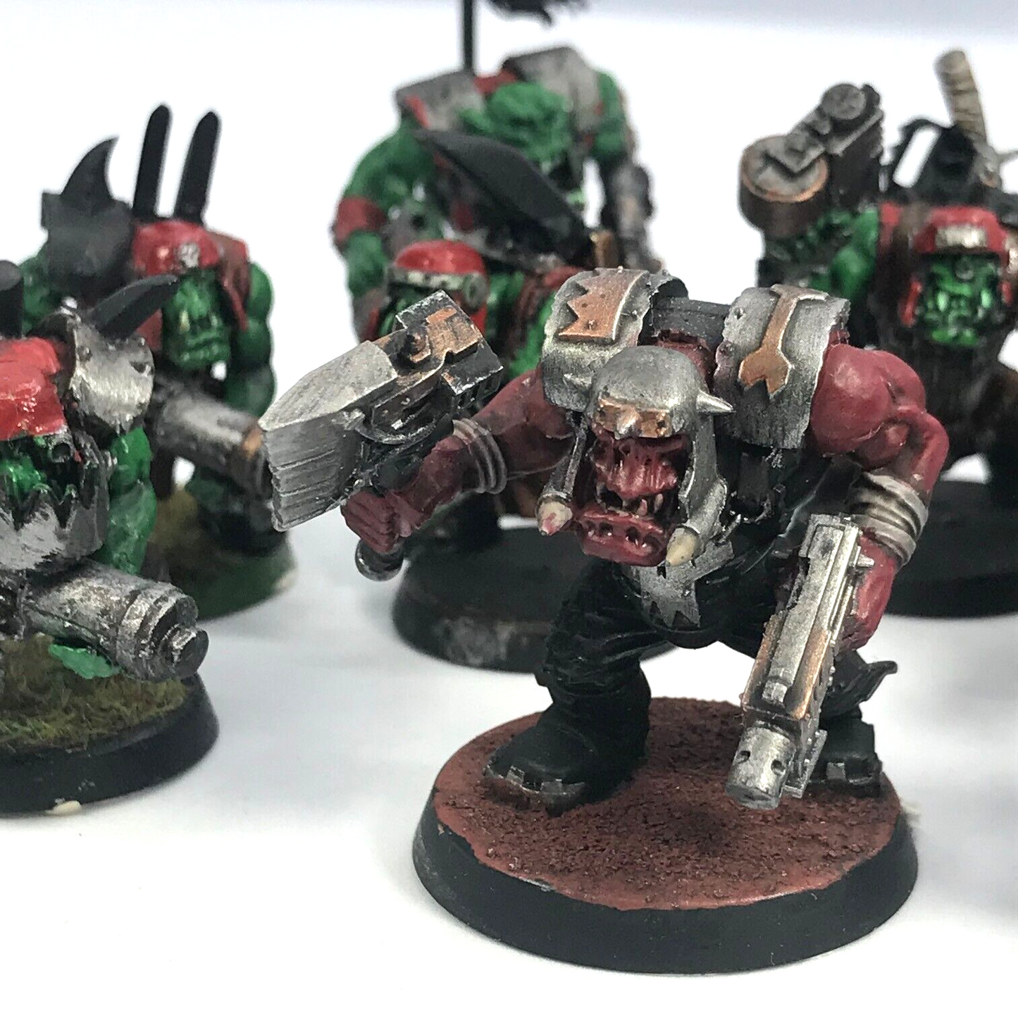 Space Ork Ork Boyz Squad - Painted - Warhammer 40K C1600
