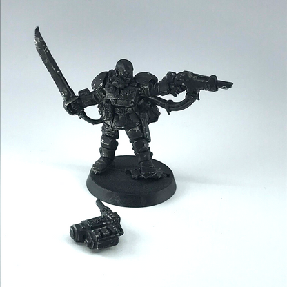 Imperial Guard Kasrkin Stormtrooper Sergeant Command - Warhammer 40K Metal X78