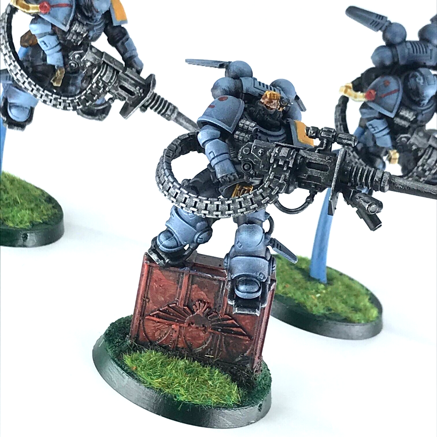 Primaris Vanguard Suppressor Squad Space Wolves - Painted - Warhammer 40K C4488