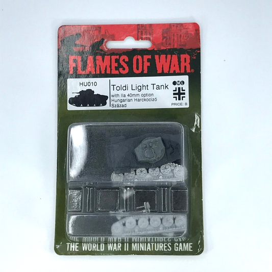 Metal German Toldi Light Tank - Axis Forces - Blister - Flames of War C2428